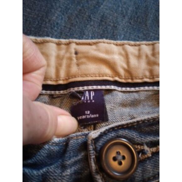 Gap Boys Size 12 Years Blue Jeans - Vintage - Picture 7 of 8